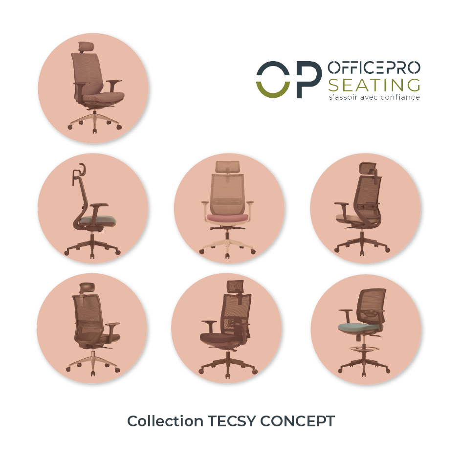 Une des 60 collections du catalogue OfficePro Seating