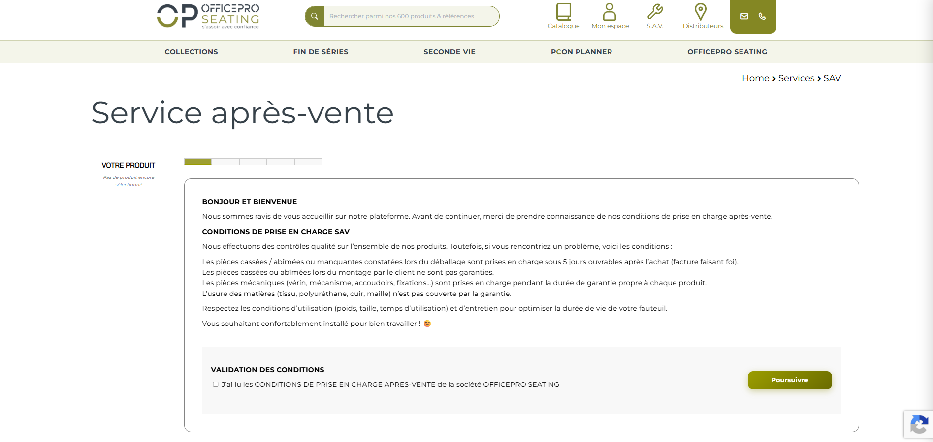 La plateforme de déclaration guidée du SAV